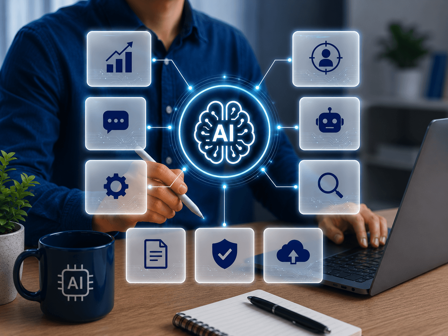 AI development capabilities across machine learning, data, automation, and business workflows