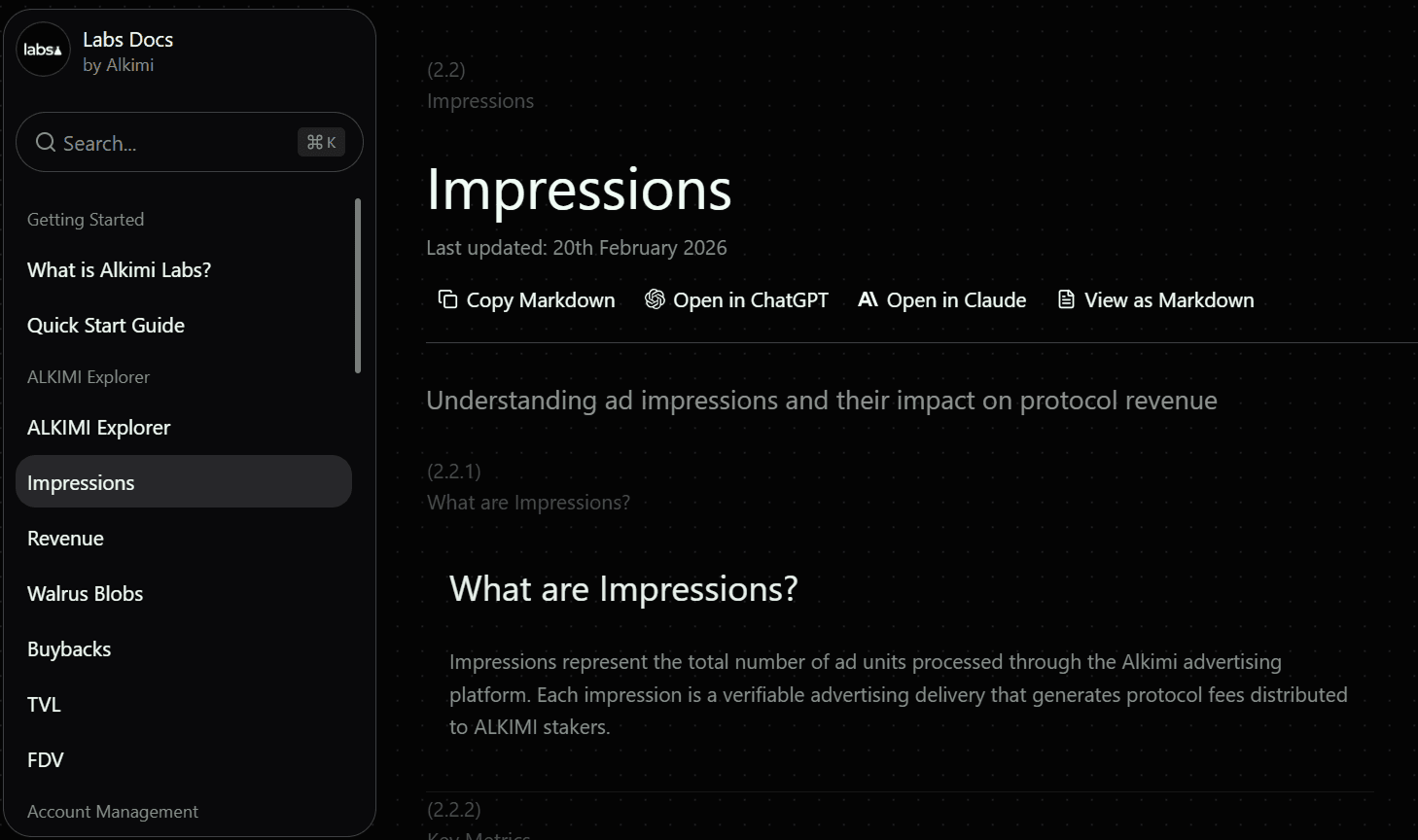 Alkimi product screenshot 2